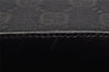 Authentic GUCCI Shoulder Hand Bag GG Canvas Leather 0013814 Black 3177I