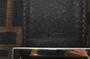 Authentic FENDI Zucca Shoulder Tote Bag Purse Canvas Leather Brown Junk 3178I