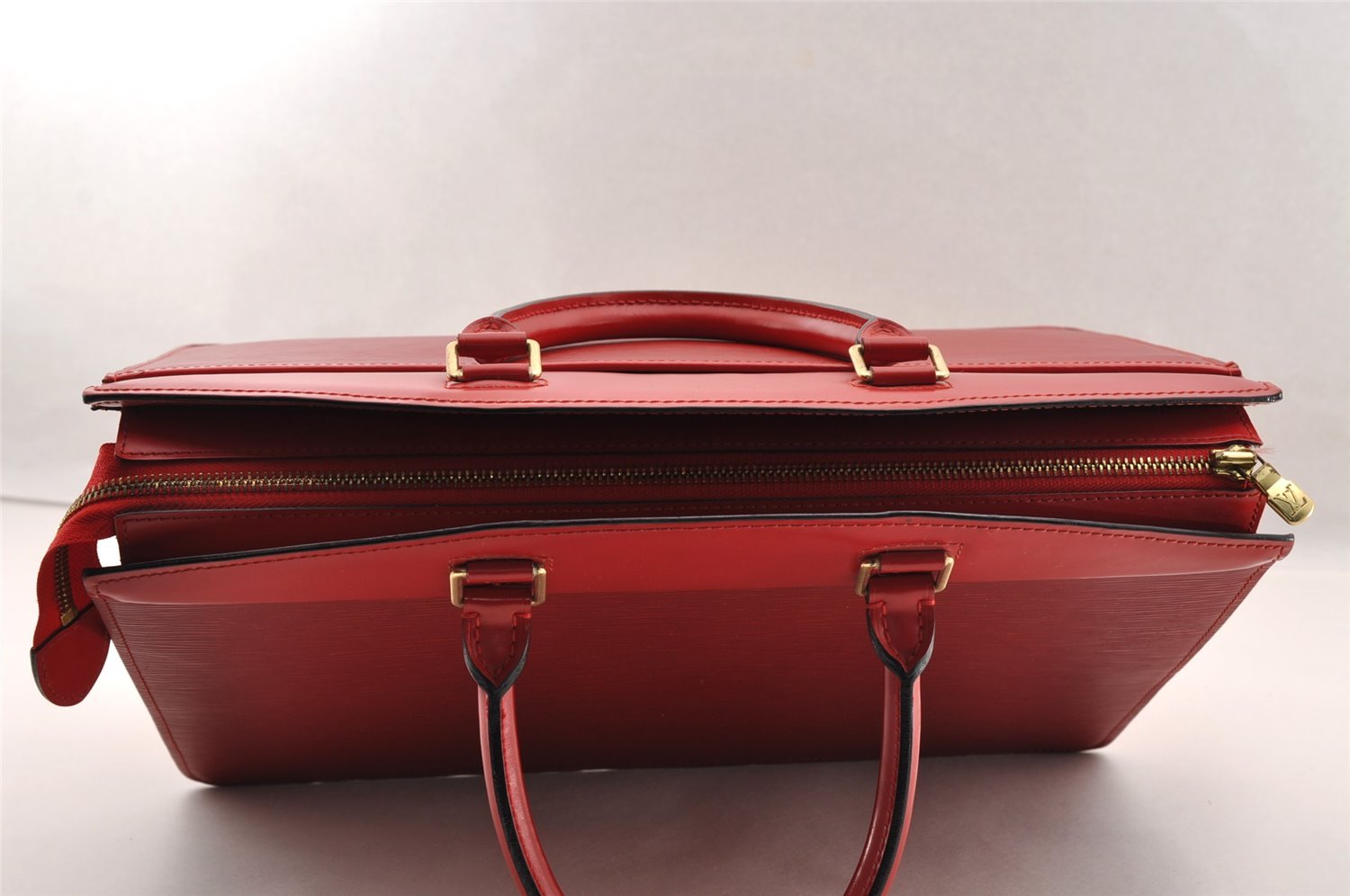 Authentic Louis Vuitton Epi Riviera Hand Bag Red M48187 LV 3179I