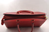Authentic Louis Vuitton Epi Riviera Hand Bag Red M48187 LV 3179I