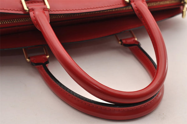Authentic Louis Vuitton Epi Riviera Hand Bag Red M48187 LV 3179I