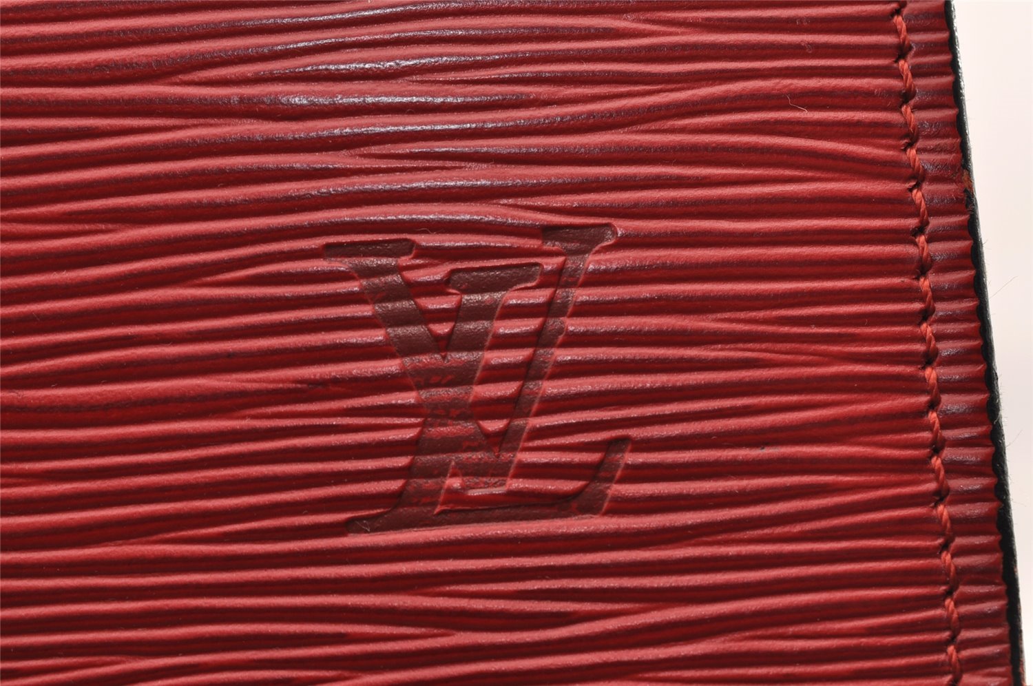Authentic Louis Vuitton Epi Riviera Hand Bag Red M48187 LV 3179I