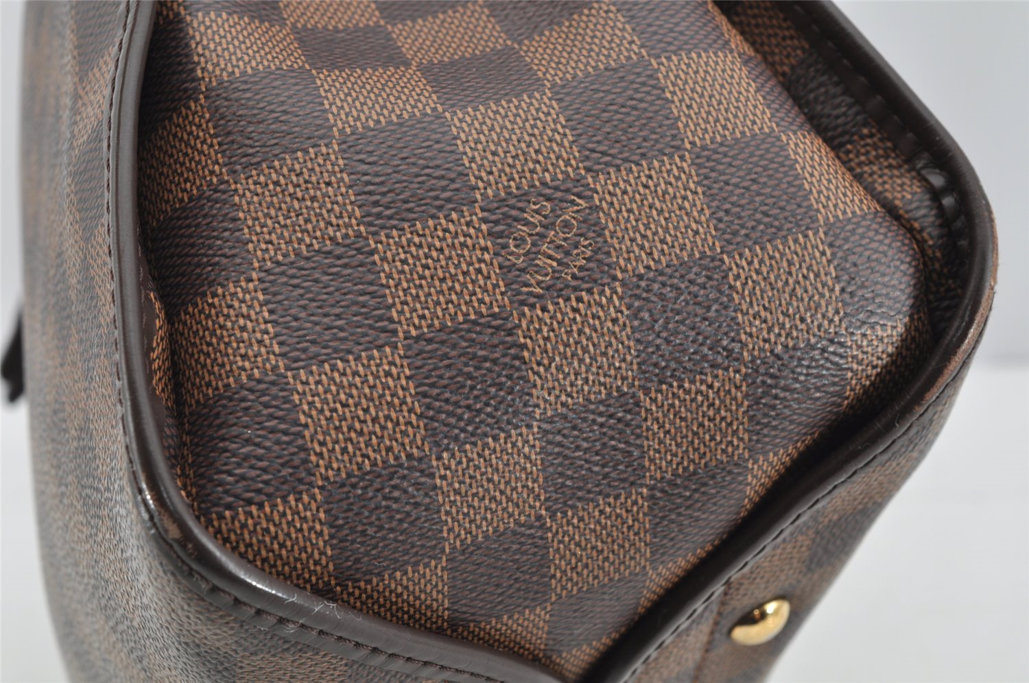 Authentic Louis Vuitton Damier Duomo Shoulder Cross Body Bag N41425 LV 3180I