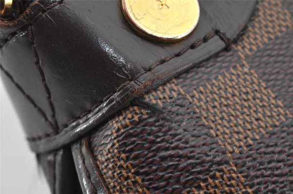 Authentic Louis Vuitton Damier Duomo Shoulder Cross Body Bag N41425 LV 3180I