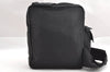 Authentic PRADA Tessuto Sport Nylon Leather Shoulder Cross Bag V261 Black 3183I