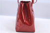 Authentic Louis Vuitton Vernis Wilshire PM Hand Bag Red M93642 LV 3187B