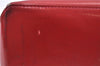 Authentic Louis Vuitton Vernis Wilshire PM Hand Bag Red M93642 LV 3187B