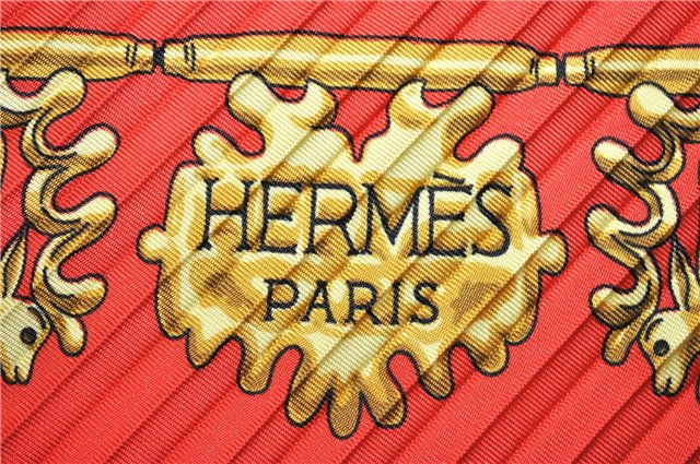 Authentic HERMES Pleats Scarf 