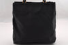 Authentic PRADA Tessuto Basic Nylon Leather Shoulder Hand Bag B11214 Black 3187I