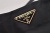 Authentic PRADA Tessuto Basic Nylon Leather Shoulder Hand Bag B11214 Black 3187I