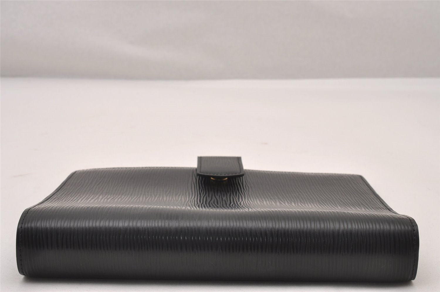 Authentic Louis Vuitton Epi Agenda GM Notebook Cover Black R20212 LV 3188I