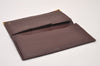 Authentic Cartier Must de Cartier Long Wallet Purse Leather Bordeaux Red 3189I