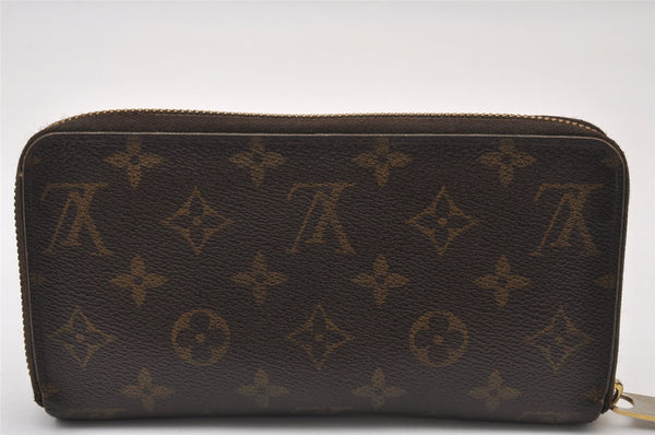 Authentic Louis Vuitton Monogram Zippy Long Wallet Purse M60017 LV 3190I