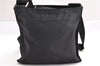 Authentic PRADA Nylon Tessuto Leather Shoulder Cross Body Bag Purse Black 3193I