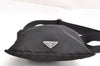 Authentic PRADA Nylon Tessuto Leather Shoulder Cross Body Bag Purse Black 3193I