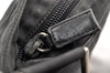 Authentic PRADA Nylon Tessuto Leather Shoulder Cross Body Bag Purse Black 3193I