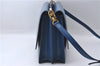 Authentic Louis Vuitton Epi Grenelle 2Way Shoulder Hnad Bag Blue M52365 LV 3195D