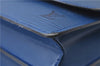 Authentic Louis Vuitton Epi Grenelle 2Way Shoulder Hnad Bag Blue M52365 LV 3195D