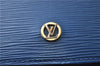 Authentic Louis Vuitton Epi Grenelle 2Way Shoulder Hnad Bag Blue M52365 LV 3195D