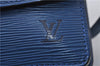 Authentic Louis Vuitton Epi Grenelle 2Way Shoulder Hnad Bag Blue M52365 LV 3195D