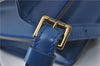 Authentic Louis Vuitton Epi Grenelle 2Way Shoulder Hnad Bag Blue M52365 LV 3195D