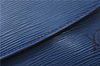 Authentic Louis Vuitton Epi Grenelle 2Way Shoulder Hnad Bag Blue M52365 LV 3195D