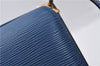 Authentic Louis Vuitton Epi Grenelle 2Way Shoulder Hnad Bag Blue M52365 LV 3195D