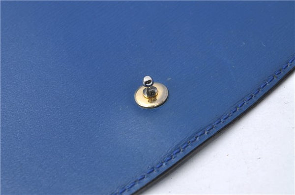 Authentic Louis Vuitton Epi Grenelle 2Way Shoulder Hnad Bag Blue M52365 LV 3195D