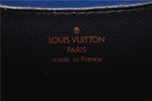 Authentic Louis Vuitton Epi Grenelle 2Way Shoulder Hnad Bag Blue M52365 LV 3195D