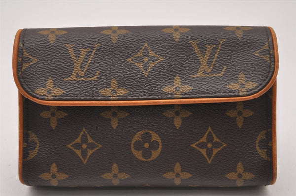 Auth Louis Vuitton Monogram Pochette Florentine Waist Bag M51855 LV Junk 3195I