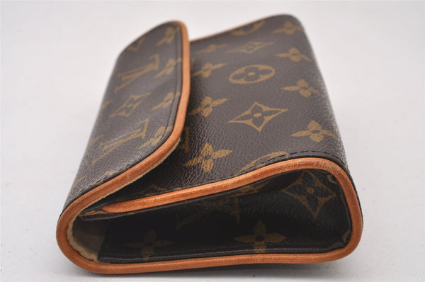 Auth Louis Vuitton Monogram Pochette Florentine Waist Bag M51855 LV Junk 3195I