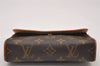 Auth Louis Vuitton Monogram Pochette Florentine Waist Bag M51855 LV Junk 3195I