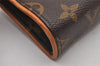 Auth Louis Vuitton Monogram Pochette Florentine Waist Bag M51855 LV Junk 3195I