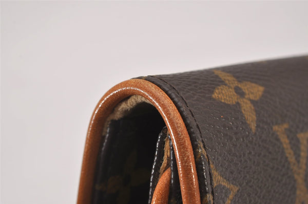 Auth Louis Vuitton Monogram Pochette Florentine Waist Bag M51855 LV Junk 3195I