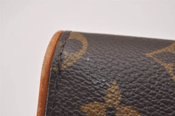 Auth Louis Vuitton Monogram Pochette Florentine Waist Bag M51855 LV Junk 3195I