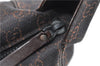 Authentic GUCCI Shoulder Hand Bag GG Canvas Leather 101333 Brown 3197D