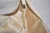 Authentic GUCCI Shoulder Hand Bag Purse Suede Leather 0014158 Beige 3198D