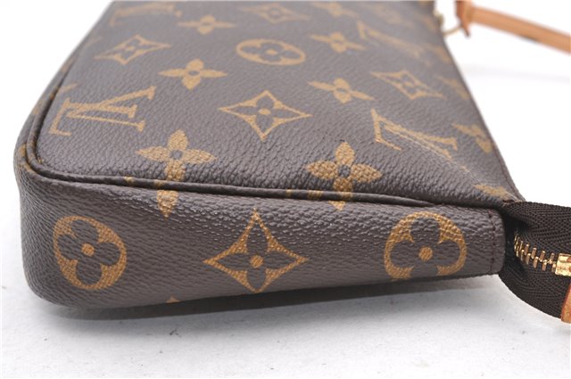 Authentic Louis Vuitton Monogram Pochette Accessoires Pouch M51980 LV 3198F