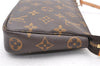 Authentic Louis Vuitton Monogram Pochette Accessoires Pouch M51980 LV 3198F