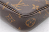 Authentic Louis Vuitton Monogram Pochette Accessoires Pouch M51980 LV 3198F