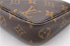 Authentic Louis Vuitton Monogram Pochette Accessoires Pouch M51980 LV 3198F