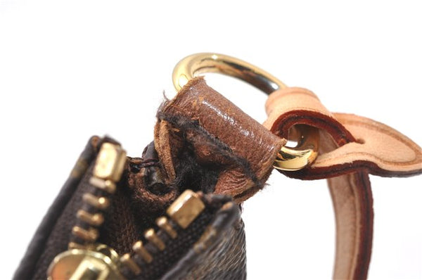 Authentic Louis Vuitton Monogram Pochette Accessoires Pouch M51980 LV 3198F