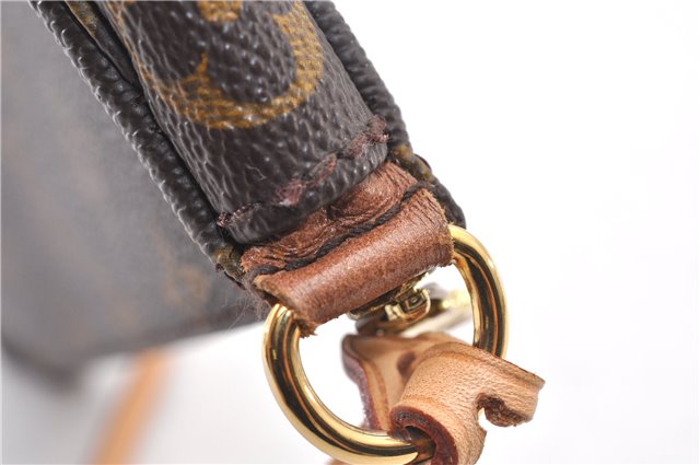 Authentic Louis Vuitton Monogram Pochette Accessoires Pouch M51980 LV 3198F
