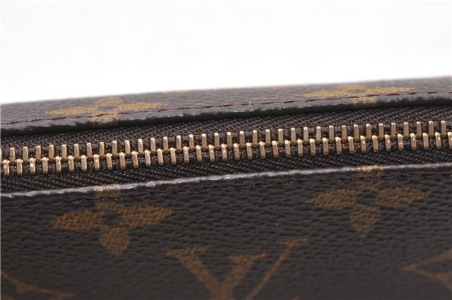 Authentic Louis Vuitton Monogram Pochette Accessoires Pouch M51980 LV 3198F