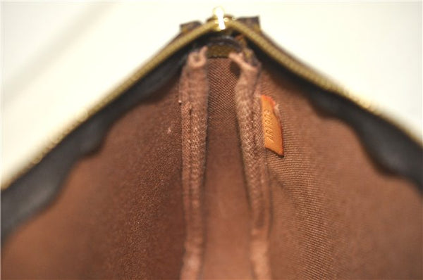 Authentic Louis Vuitton Monogram Pochette Accessoires Pouch M51980 LV 3198F