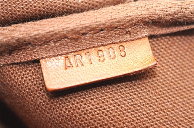 Authentic Louis Vuitton Monogram Pochette Accessoires Pouch M51980 LV 3198F