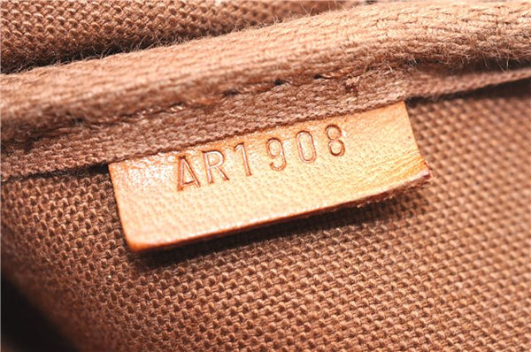 Authentic Louis Vuitton Monogram Pochette Accessoires Pouch M51980 LV 3198F