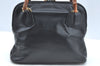 Authentic GUCCI Bamboo 2Way Shoulder Hand Bag Purse Leather Black Junk 3198G