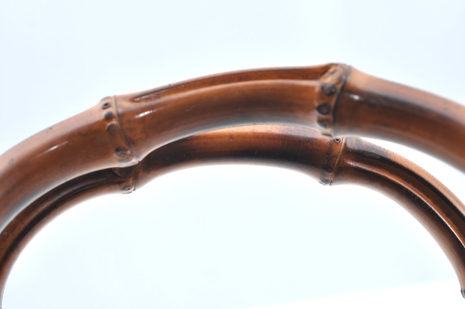 Authentic GUCCI Bamboo 2Way Shoulder Hand Bag Purse Leather Black Junk 3198G