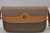 Authentic GUCCI Micro GG PVC Leather Shoulder Cross Body Bag Brown Junk 3198I